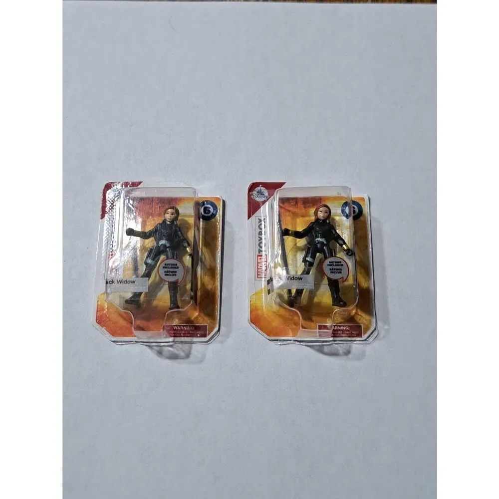 Lot 2 Zuru Mini Brands Marvel Black Widow Miniature Collectible Toy Box Toys